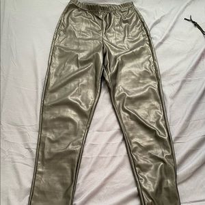 Leather leggings, never worn